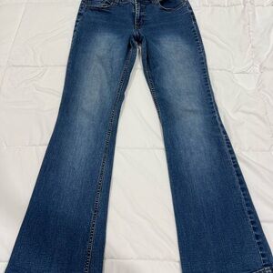 Zinc Low Rise Flared Women Jeans